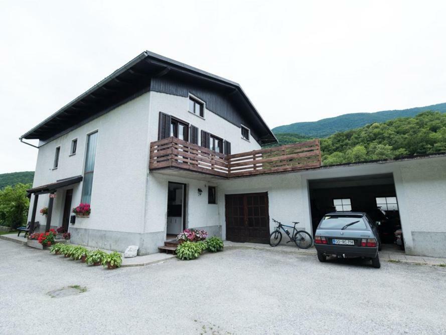 Apartma Matajurc Trnovo ob Soci Exteriör bild